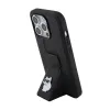 Karl Lagerfeld Gripstand Saffiano Choupette Pins - iPhone 15 Pro Case (black)