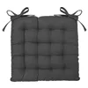 Chair cushion Atmosphera Dark grey 38 x 38 cm