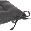 Chair cushion Atmosphera Dark grey 38 x 38 cm