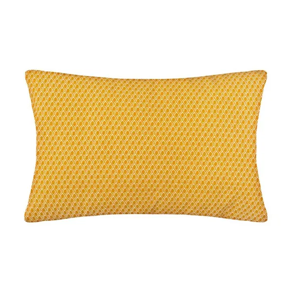 Cushion Atmosphera Otto Cotton Mustard (50 x 30 cm)