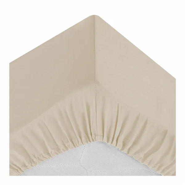 Fitted bottom sheet Atmosphera Linen (160 x 200 cm)