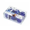 Christmas Bauble Frozen Memories 6 Units Blue White Plastic (Ø 8 cm)