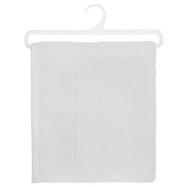 Bath towel Atmosphera Cotton White 450 g/m² (50 x 90 cm)