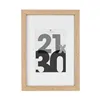 Photo frame Atmosphera Wood Natural (21 X 30 CM)