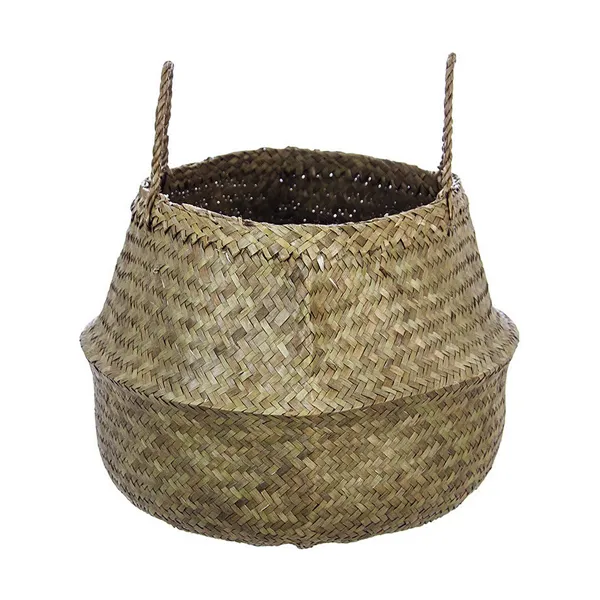 Basket Atmosphera Atlantic Foldable Natural wicker (43,5 x 29 cm) 43,5 x 29 cm