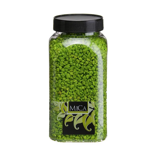 Gravel Mica Decorations Green 650 ml