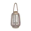 Lantern Atmosphera Candleholder Rattan (33 x 22 cm)