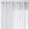 Curtain Atmosphera Tropical Polyester White (140 x 240 cm)