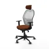Office Chair Piqueras y Crespo 1D036G2 White Brown