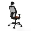 Toimistotuoli niskatuella Jorquera Piqueras y Crespo 1D036N1 Valkoinen Ruskea