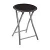 Stool Atmosphera Foldable Black 30 x 30 x 45 cm