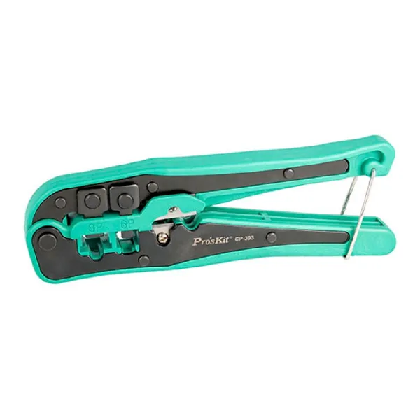 Crimper LogiLink RJ11/RJ22/RJ45 Green