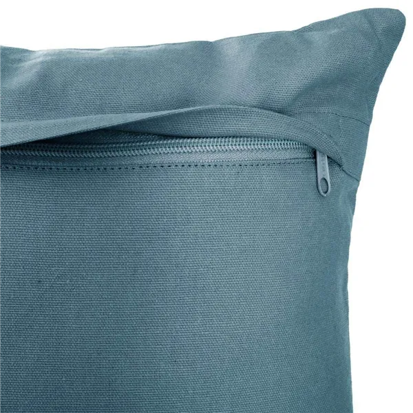 Cushion Atmosphera Otto Blue Cotton (38 x 38 cm)