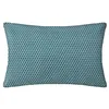 Cushion Atmosphera Otto Blue Cotton (50 x 30 cm)