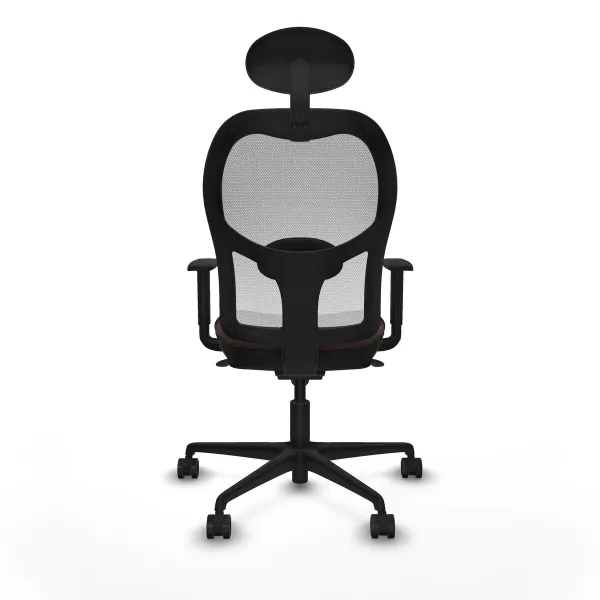 Office Chair Piqueras y Crespo 1D036N1 White Dark brown
