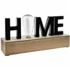 Decorative Figure Atmosphera 'Home' LED Light (34 x 16 x 8 cm)