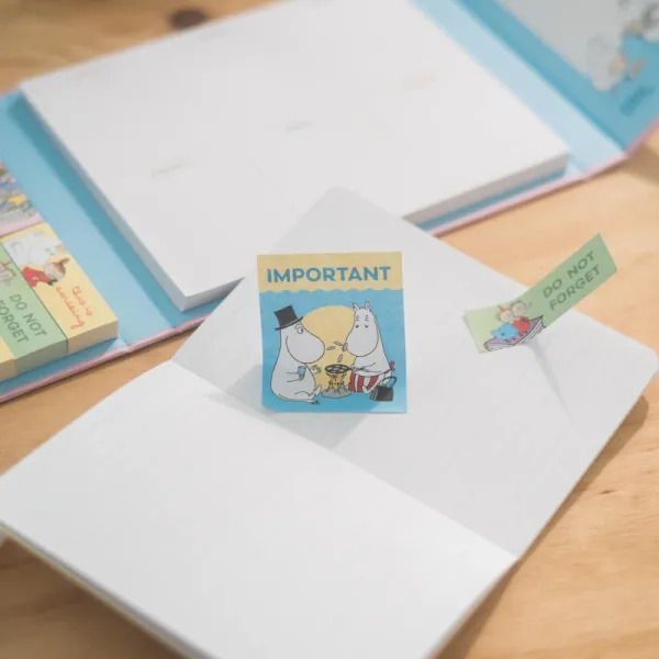 Moomins - Weekly Planner A4 with Sticky Notes