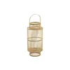 Candleholder DKD Home Decor Crystal Bamboo (26 x 26 x 69 cm)