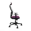 Office Chair with Headrest Jorquera Piqueras y Crespo 1D036N1 Purple