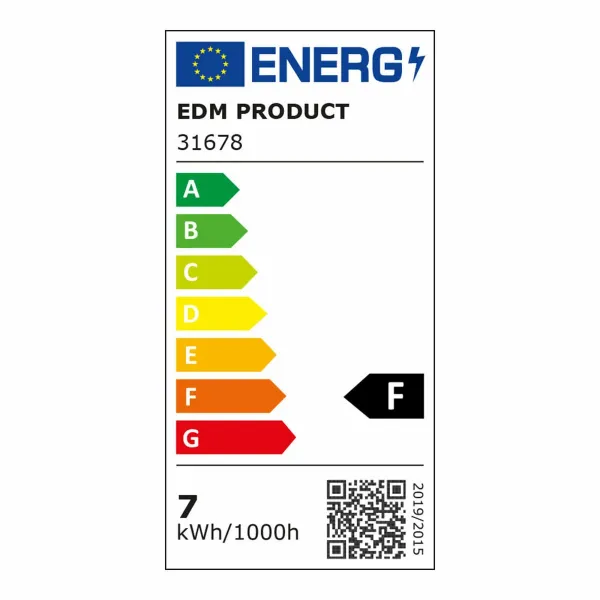 LED Tube EDM 31678 A F 7 W 480 Lm LED (6400 K)