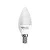 Candle LED Light Bulb Silver Electronics White light 6 W 5000 K