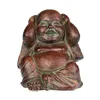 Decorative Figure Atmosphera sabiduria santai 12 x 11 x 9,5 cm Brown Polyresin