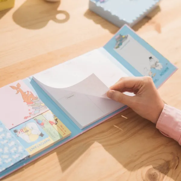 Moomins - Weekly Planner A4 with Sticky Notes