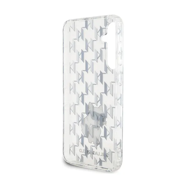 Karl Lagerfeld Monogram Choupette - Samsung Galaxy S23 FE Case (transparent)