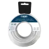 Cable EDM 2 x 0,75 mm 10 m White