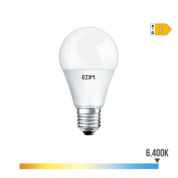 LED lamp EDM E 20 W E27 2100 Lm Ø 6,5 x 12,5 cm (6400 K)