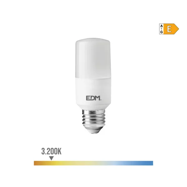 LED lamp EDM Tubular E 10 W E27 1100 Lm Ø 4 x 10,7 cm