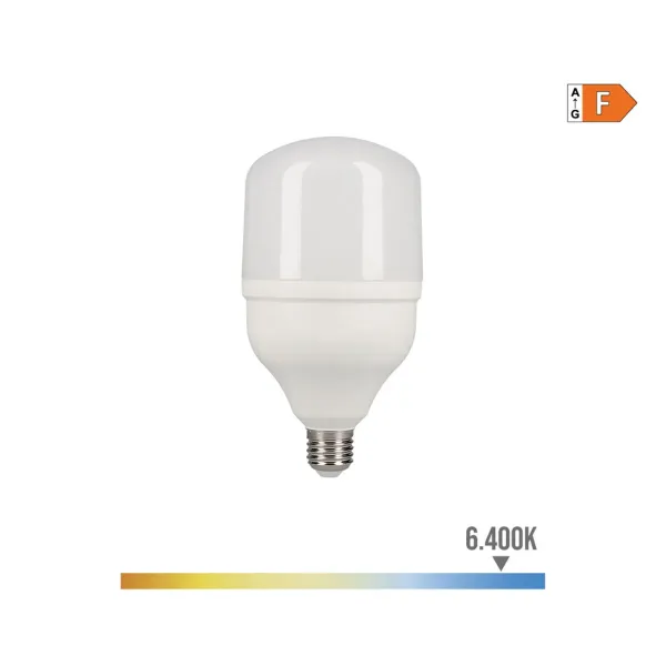 LED lamp EDM F 20 W E27 1700 Lm Ø 8 x 16,5 cm (6400 K)