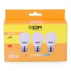 Pack of 3 LED bulbs EDM G 5 W E27 Ø 4,5 x 8 cm (3200 K)