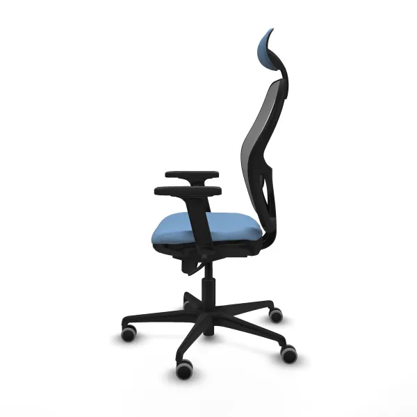 Office Chair with Headrest Piqueras y Crespo 2D036G1 Sky blue