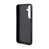 Karl Lagerfeld Saffiano Karl & Choupette Metal Pin - Samsung Galaxy S24 Case (black)