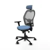 Office Chair with Headrest Piqueras y Crespo 3D036N2 Sky blue