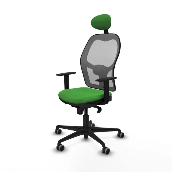 Office Chair with Headrest Jorquera Piqueras y Crespo 1D036G1 Green