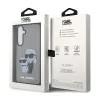 Karl Lagerfeld IML Glitter Karl & Choupette - Case for Samsung Galaxy S24+ (black)
