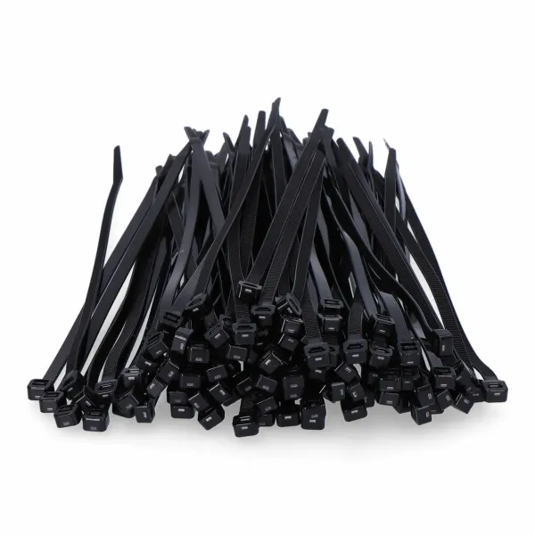 Nylon Cable Ties EDM 250 x 4,8 mm Black 100 Units