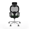Office Chair with Headrest Piqueras y Crespo 1D086G2 Green