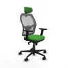 Office Chair with Headrest Piqueras y Crespo 2D036N2 Green