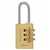 Combination padlock Stanley Brass (2 cm)