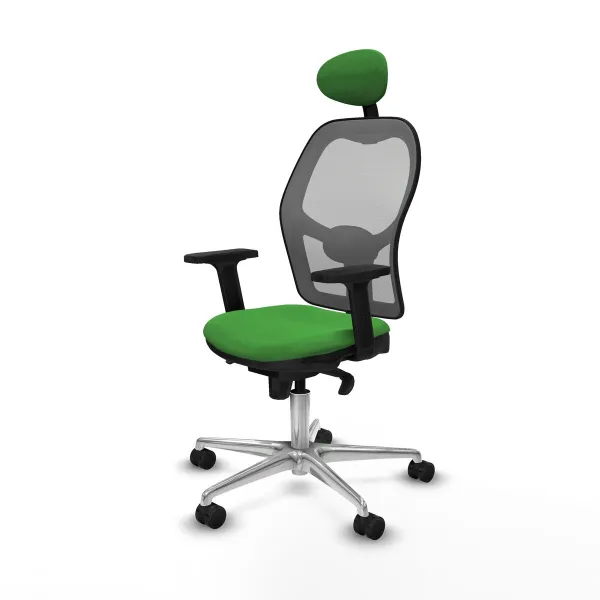 Office Chair with Headrest Piqueras y Crespo 2D086N1 Green