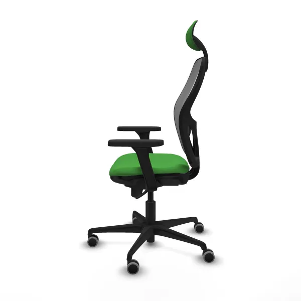 Office Chair with Headrest Piqueras y Crespo 3D036G1 Green