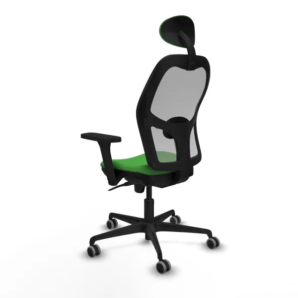 Office Chair with Headrest Piqueras y Crespo 3D036G1 Green