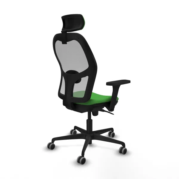 Office Chair with Headrest Piqueras y Crespo 3D036G2 Green