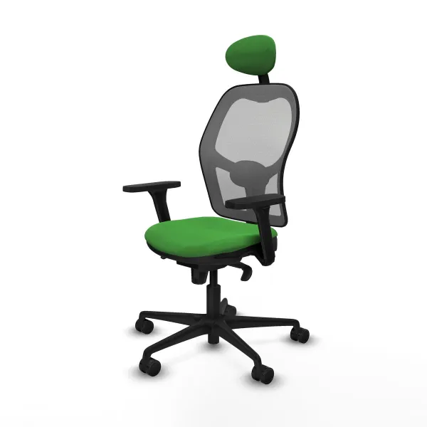 Office Chair with Headrest Piqueras y Crespo 3D036N1 Green