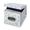 Multi-use Box Domopak Living 916050 White White/Grey Cardboard 42 x 50 x 31 cm