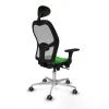 Office Chair with Headrest Piqueras y Crespo 3D086G1 Green