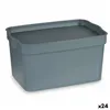 Multi-use Box Grey Plastic 2,3 L (13,5 x 11 x 20 cm) (24 Units)